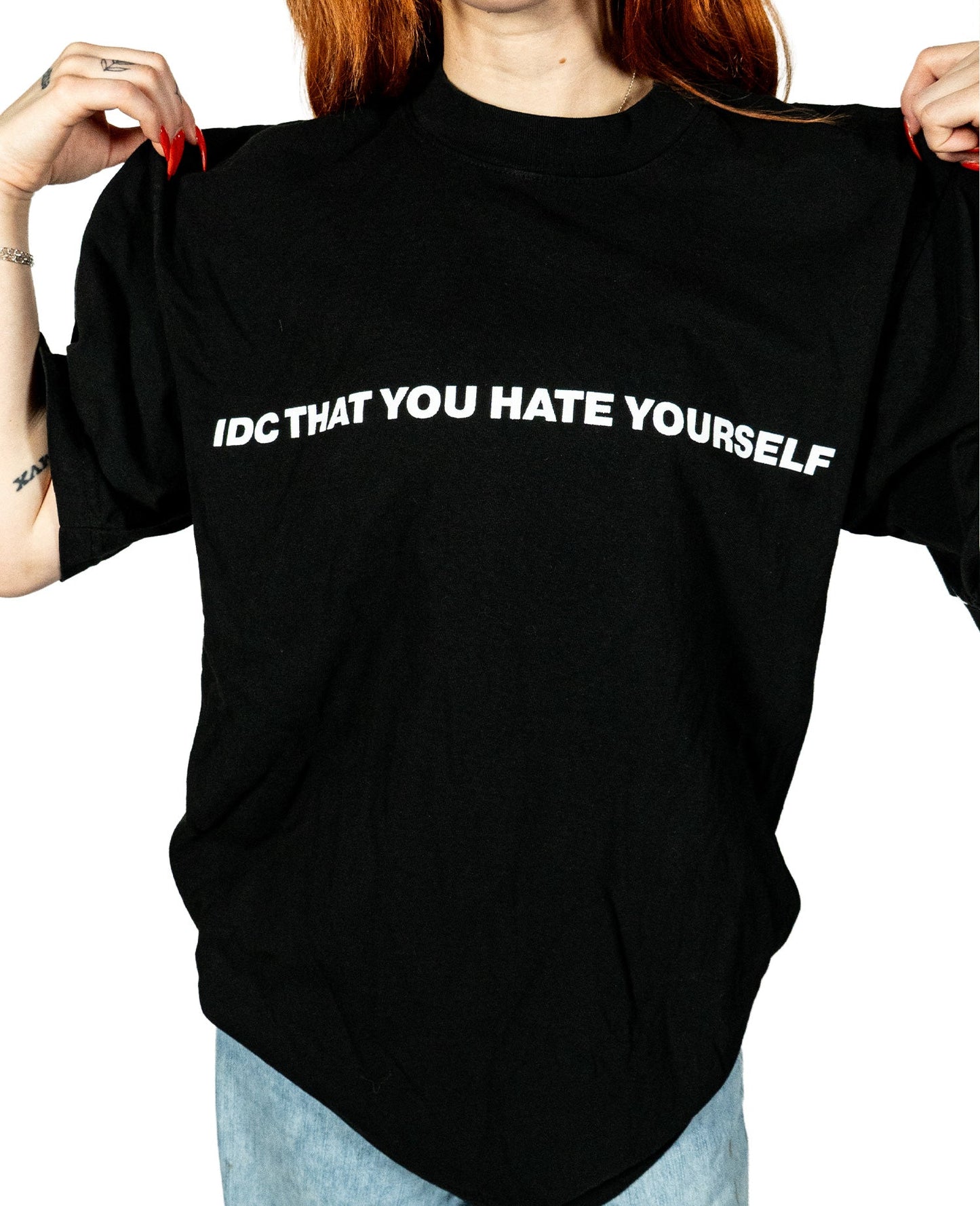 Hate Yourself - Black T-Shirt