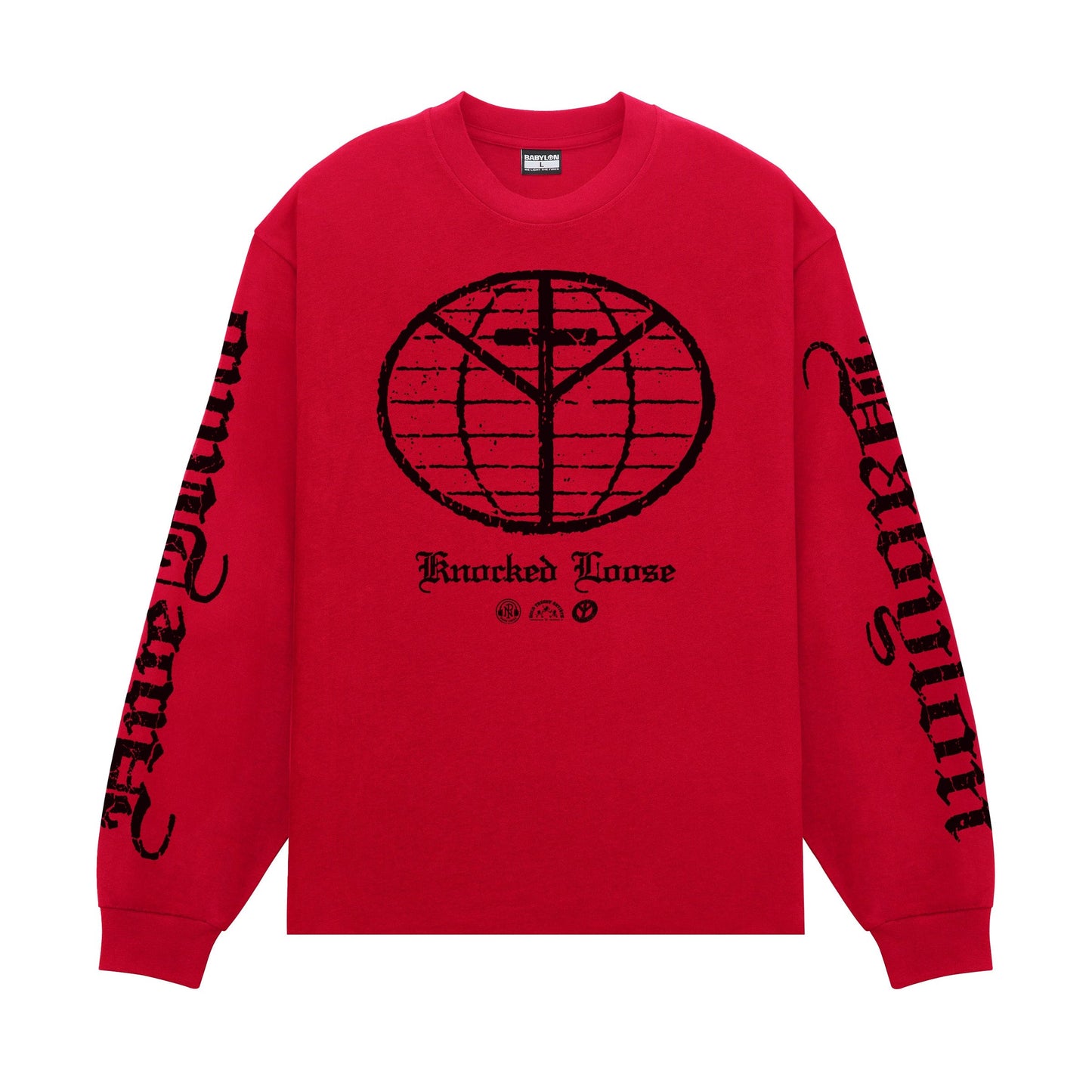 BABYLON X KNOCKED LOOSE LONG SLEEVE