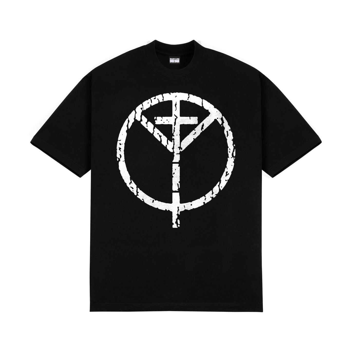 BABYLON X KNOCKED LOOSE PEACE CROSS TEE