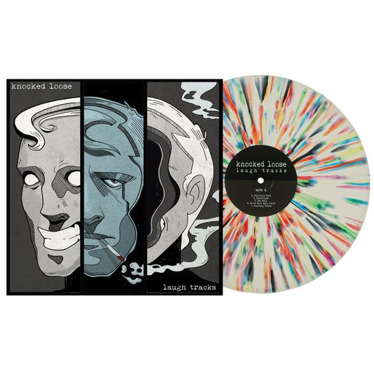 Laugh Tracks - Bone W Rainbow Splatter Vinyl LP