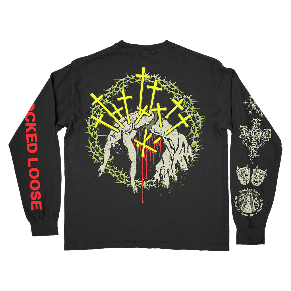 KNOCKED LOOSE CROWN OF THORNS  LONGSLEEVE *PRE-ORDER
