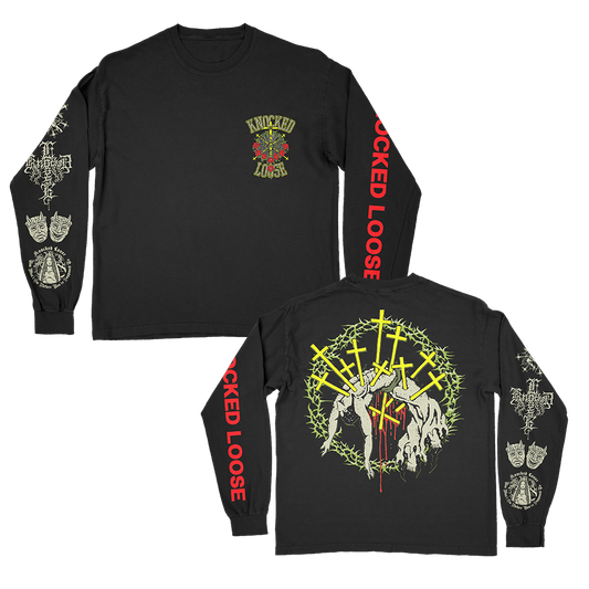 KNOCKED LOOSE CROWN OF THORNS  LONGSLEEVE *PRE-ORDER