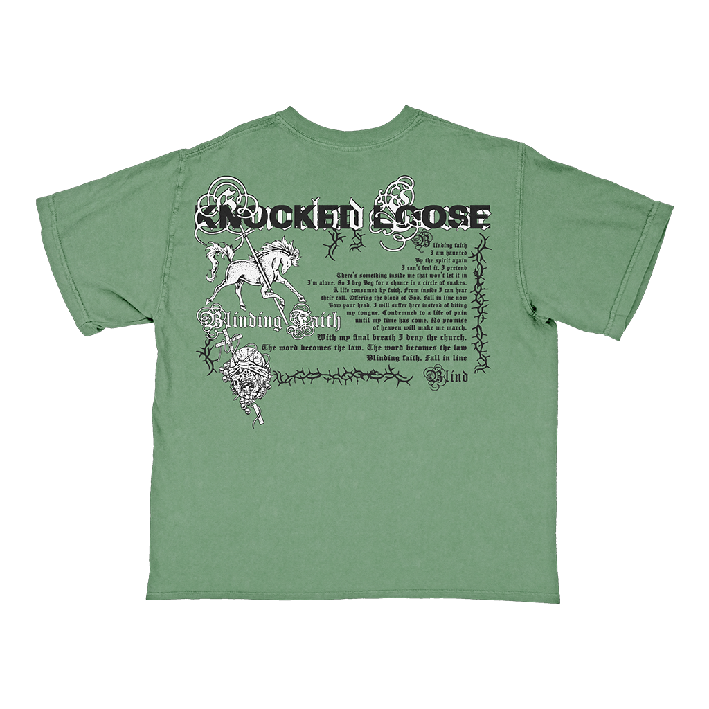 KNOCKED LOOSE BLINDING FAITH TEE *PRE-ORDER